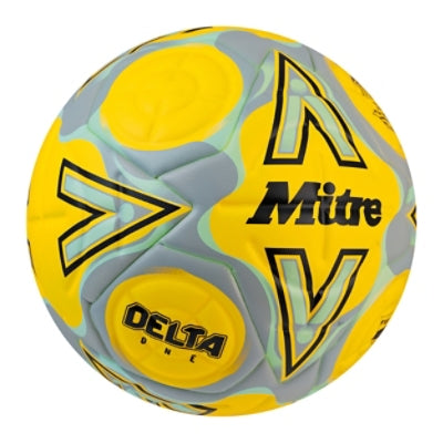 Delta One Football Yellow/Black/Grey