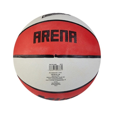 Back view Arena Basketball Orange, Black and White