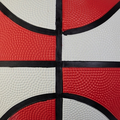 Left side view Arena Basketball Orange, Black and White